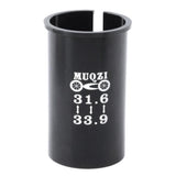 Maxbell MTB Road Bike Seatpost Reducer Tube Shim Sleeve Seat Post Adapter 31.6mm to 33.9mm Black Suit for MTB Bike, Mountain Bike, Road Bike - Aladdin Shoppers