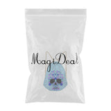 Maxbell Multi-Function Drawstring Bag Storge Bag Skull Gym Travel Backpack Blue - Aladdin Shoppers