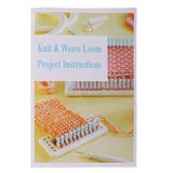 Maxbell Multi-function Knitting Board Knit and Weave Loom Craft Yarn Kit Scarf Sweater - Aladdin Shoppers