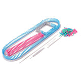 Maxbell Multi-function Knitting Board Knit and Weave Loom Craft Yarn Kit Scarf Sweater - Aladdin Shoppers