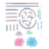 Maxbell Multi-function Knitting Board Knit and Weave Loom Craft Yarn Kit Scarf Sweater - Aladdin Shoppers