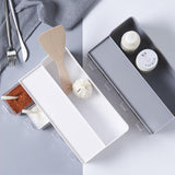 Maxbell Multi-function Spice Jar Rack Condiment Pot Container Cruet Organizer White - Aladdin Shoppers