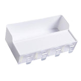 Maxbell Multi-function Spice Jar Rack Condiment Pot Container Cruet Organizer White - Aladdin Shoppers