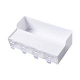 Maxbell Multi-function Spice Jar Rack Condiment Pot Container Cruet Organizer White - Aladdin Shoppers