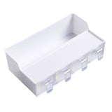 Maxbell Multi-function Spice Jar Rack Condiment Pot Container Cruet Organizer White - Aladdin Shoppers