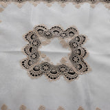 Maxbell Multi-Purpose Lace Tablecloth Dinner Picnic Table Cloth white 85X85cm - Aladdin Shoppers