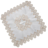 Maxbell Multi-Purpose Lace Tablecloth Dinner Picnic Table Cloth white 85X85cm - Aladdin Shoppers