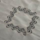 Maxbell Multi-Purpose Lace Tablecloth Dinner Picnic Table Cloth Yellow 110X110cm - Aladdin Shoppers