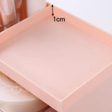 Maxbell Multifunctional Household Office Supplies 2 Drawers Desktop Organizer Pink - Aladdin Shoppers