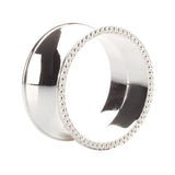 Maxbell Napkin Serviette Ring Table Adornment for Wedding Party FKD091 Silver - Aladdin Shoppers