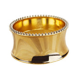 Maxbell Napkin Serviette Ring Table Adornment for Wedding Party FKD092 Gold - Aladdin Shoppers