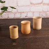 Maxbell Natural Bamboo Drinking Cup Beer Juice Mug Cup Wooden Tea Cup Sake Cups A - Aladdin Shoppers
