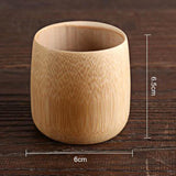 Maxbell Natural Bamboo Drinking Cup Beer Juice Mug Cup Wooden Tea Cup Sake Cups D - Aladdin Shoppers