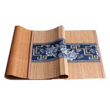 Maxbell Natural Bamboo Tea Table Runner Tablemat Decor Kungfu Tea Slat Placemat 30 x 150cm - Aladdin Shoppers
