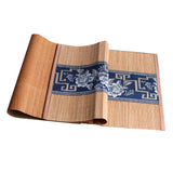 Maxbell Natural Bamboo Tea Table Runner Tablemat Decor Kungfu Tea Slat Placemat 30 x 150cm - Aladdin Shoppers