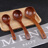 Maxbell Natural Wooden Bamboo Ladle Scoop For Soups, Sauces, Casseroles, Porridge S - Aladdin Shoppers