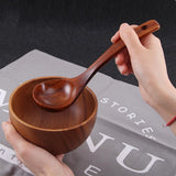 Maxbell Natural Wooden Bamboo Ladle Scoop For Soups, Sauces, Casseroles, Porridge S - Aladdin Shoppers