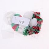 Maxbell New Doll Outfit Accessory Knitted Scarf Sweater Dress Scarf Winter Outfit for 28-30cm Doll Red And Green - Aladdin Shoppers