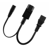 Maxbell New IEC320-C14 TO C13+C7 Power Adapter Cord Male to Female 3-pin UPS Server - Aladdin Shoppers