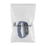 Maxbell New M3S Intelligent Sports Ring Watchband Color Screen Bluetooth Blue - Aladdin Shoppers