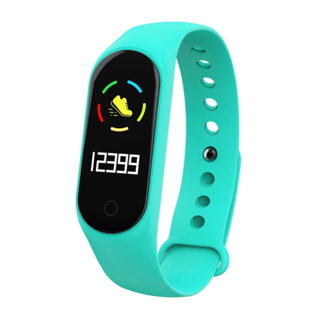 Maxbell New M3S Intelligent Sports Ring Watchband Color Screen Bluetooth Grass Green - Aladdin Shoppers