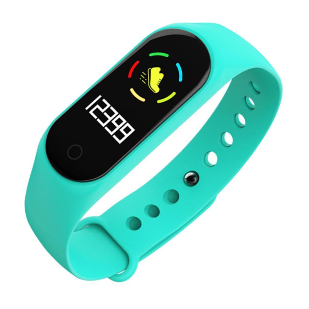 Maxbell New M3S Intelligent Sports Ring Watchband Color Screen Bluetooth Grass Green - Aladdin Shoppers