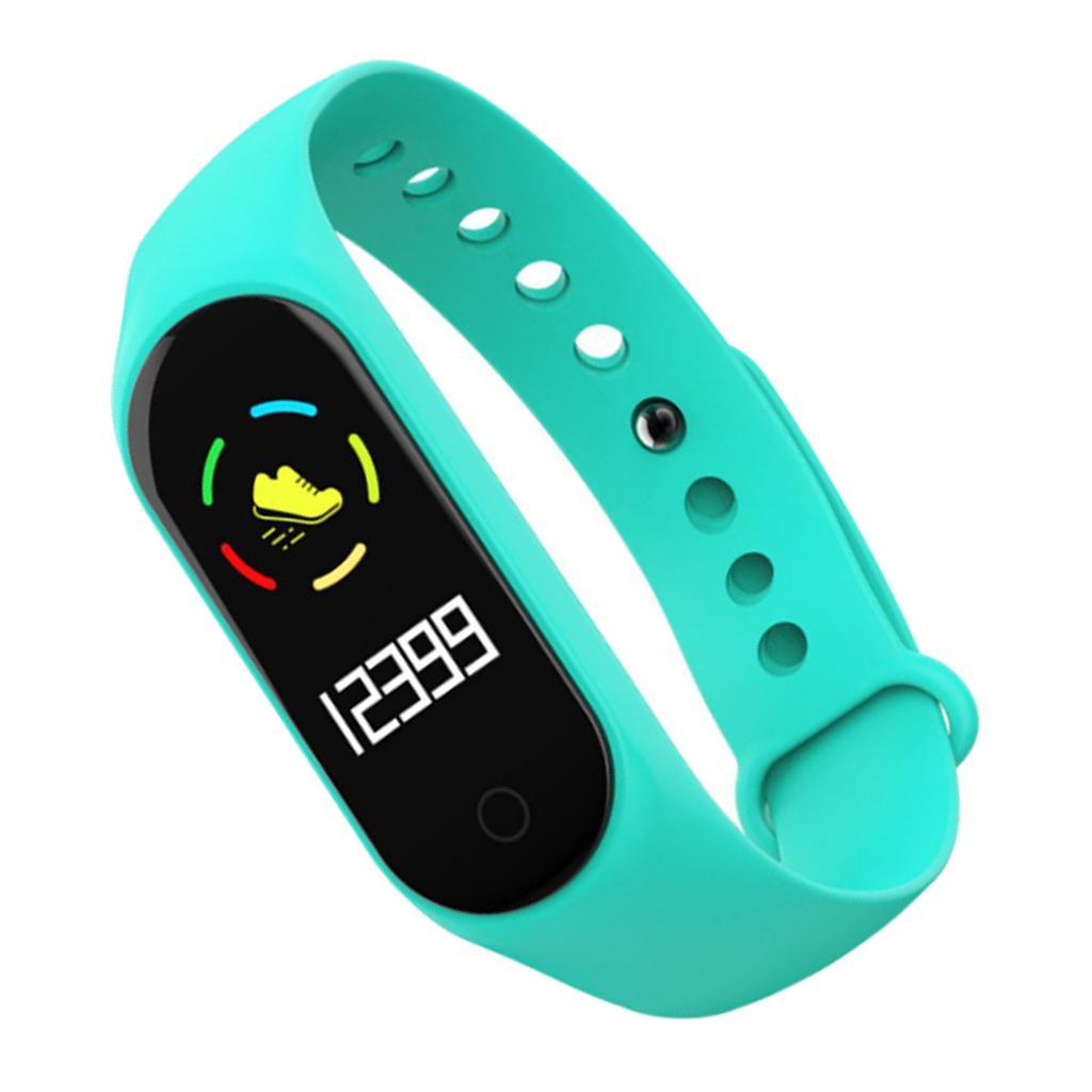 Maxbell New M3S Intelligent Sports Ring Watchband Color Screen Bluetooth Grass Green - Aladdin Shoppers