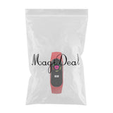 Maxbell New M3S Intelligent Sports Ring Watchband Color Screen Bluetooth Red - Aladdin Shoppers