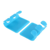 Maxbell New Multi-function Plastic Power Hooks Data Line Organizer Pack of 2 Blue - Aladdin Shoppers