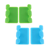 Maxbell New Multi-function Plastic Power Hooks Data Line Organizer Pack of 2 Green - Aladdin Shoppers