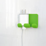 Maxbell New Multi-function Plastic Power Hooks Data Line Organizer Pack of 2 Green - Aladdin Shoppers