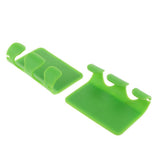 Maxbell New Multi-function Plastic Power Hooks Data Line Organizer Pack of 2 Green - Aladdin Shoppers