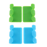 Maxbell New Multi-function Plastic Power Hooks Data Line Organizer Pack of 2 Green - Aladdin Shoppers