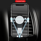 Maxbell New Smart Phone Car Air Outlet Gravity Bracket for Audi A3/S3 13-19 Silver - Aladdin Shoppers