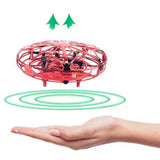 Maxbell New UFO automatic induction aircraft Red - Aladdin Shoppers