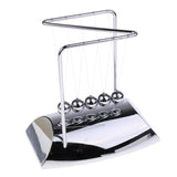 Maxbell Newton's Cradle Newtons Pendulum Balance Balls Pendulum Physics Science Toy Teaching Aids Office Desk Decoration Mirror Base - Aladdin Shoppers