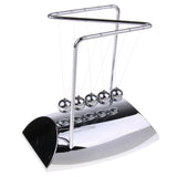 Maxbell Newton's Cradle Newtons Pendulum Balance Balls Pendulum Physics Science Toy Teaching Aids Office Desk Decoration Mirror Base - Aladdin Shoppers