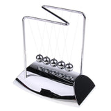 Maxbell Newton's Cradle Newtons Pendulum Balance Balls Pendulum Physics Science Toy Teaching Aids Office Desk Decoration Mirror Base - Aladdin Shoppers
