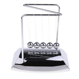 Maxbell Newton's Cradle Newtons Pendulum Balance Balls Pendulum Physics Science Toy Teaching Aids Office Desk Decoration Mirror Base - Aladdin Shoppers
