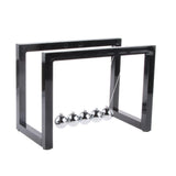 Maxbell Newton's Cradle Pendulum Balancing Ball Physics Science Desk Gift - Black - Aladdin Shoppers
