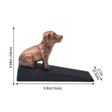 Maxbell Non-slip Rubber Base Door Stop Door Stay Anti-collision Door Stopper Decor Dog_1 - Aladdin Shoppers