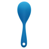 Maxbell Non Stick Food Grade Silicone Rice Spoon Heat Resistant Scoop Salad Blue # - Aladdin Shoppers