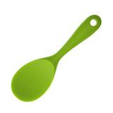 Maxbell Non Stick Food Grade Silicone Rice Spoon Heat Resistant Scoop Salad Green # - Aladdin Shoppers