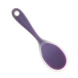 Maxbell Non Stick Food Grade Silicone Rice Spoon Heat Resistant Scoop Salad Purple - Aladdin Shoppers