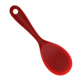 Maxbell Non Stick Food Grade Silicone Rice Spoon Heat Resistant Scoop Salad Red # - Aladdin Shoppers