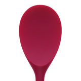 Maxbell Non Stick Food Grade Silicone Rice Spoon Heat Resistant Scoop Salad RoseRed - Aladdin Shoppers