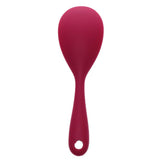 Maxbell Non Stick Food Grade Silicone Rice Spoon Heat Resistant Scoop Salad RoseRed - Aladdin Shoppers
