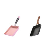 Maxbell Non-Stick Fry Pan Skillet Tamagoyaki Omelette Cookware Black/Pink 5x7" Black - Aladdin Shoppers