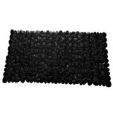 Maxbell Nonslip Bathroom Bath Mat Rectangular Shower Mat Kitchen Hotel Carpet Black - Aladdin Shoppers