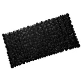 Maxbell Nonslip Bathroom Bath Mat Rectangular Shower Mat Kitchen Hotel Carpet Black - Aladdin Shoppers